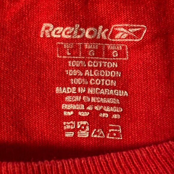 New England Patriots Reebok Throwback NFL T-shirt Size Large - Picture 4 of 4